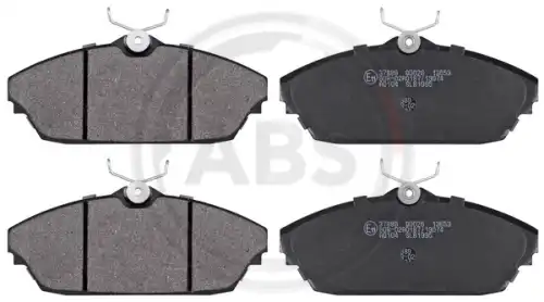 Тормозные колодки дисковые передняя ось A.B.S. 37889