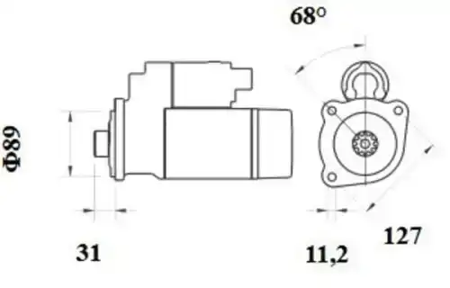 Стартер KNECHT MS779