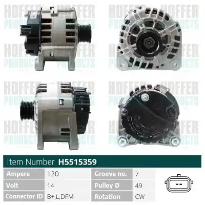 Генератор HOFFER H5515359