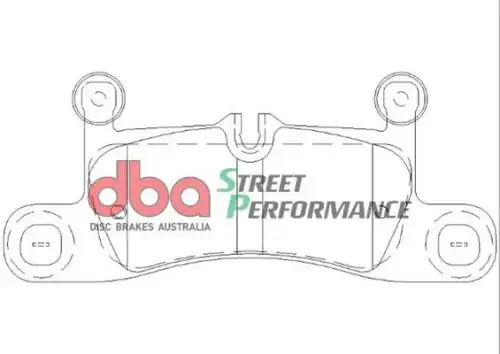 Тормозные колодки дисковые DBA DB2229SP