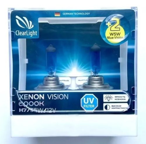 Автолампа CLEARLIGHT MLH4XV+W5W