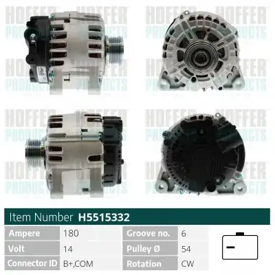 Генератор HOFFER H5515332