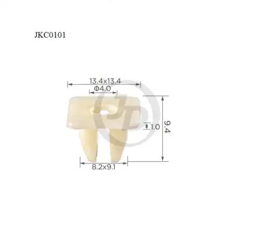 Клипса крепежная уп.10шт JKC0101 JUST DRIVE