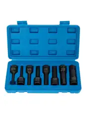 VR50255 VR50255 Набор ударных головок HEX 8 пр. VERTUL