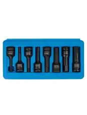 VR50255 VR50255 Набор ударных головок HEX 8 пр. VERTUL