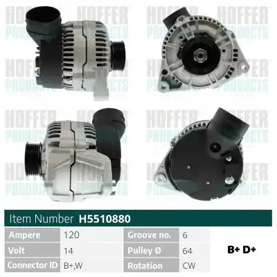 Генератор HOFFER H5510880