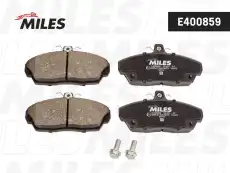 Тормозные колодки дисковые передняя ось MILES E400859
