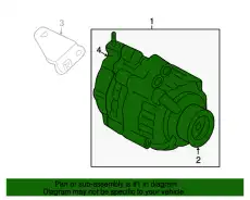 Генератор HONDA 06311-R70-505RM