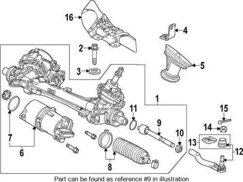 Рулевая тяга HONDA 53521-3A0-A11