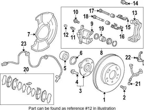 Датчик ABS HONDA 57455-3A0-A01