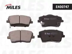 Тормозные колодки дисковые передняя ось MILES E400747