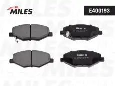 Тормозные колодки дисковые MILES E400193