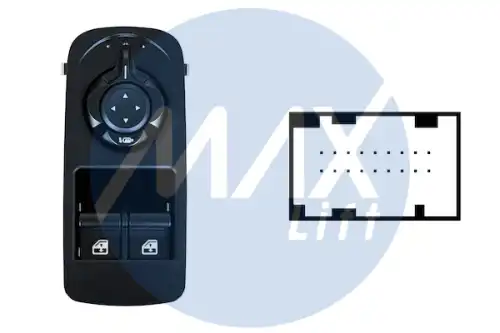 Выключатель, стеклолодъемник SAR100 MAX