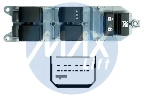 Выключатель, стеклолодъемник STT102 MAX