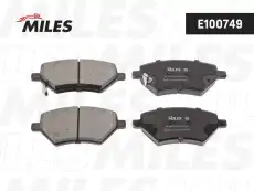 Тормозные колодки дисковые MILES E100749