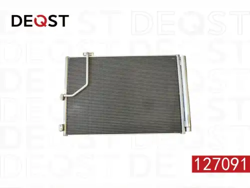 Радиатор кондиционера (конденсатор) DEQST 127091