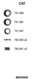 Катализатор MD000600 FA1