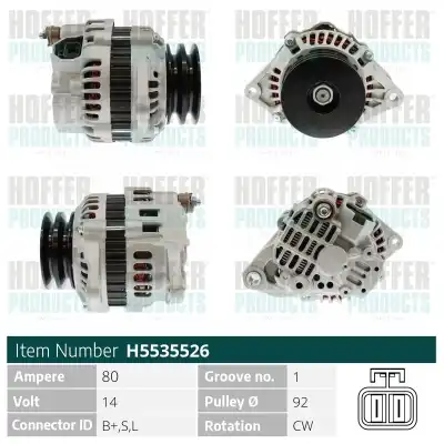 Генератор HOFFER H5535526