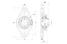 UCFL215 SNR Подшипник