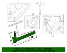 F-MOLDING 84898728 GM
