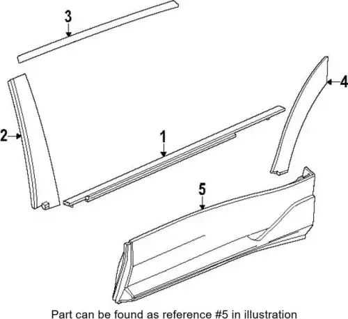 F-MOLDING 26359866 GM