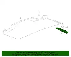 F-MOLDING 84789774 GM