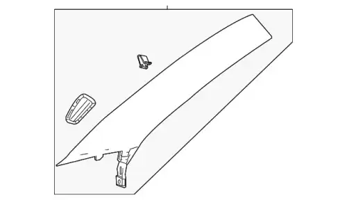 F-MOLDING 85512196 GM