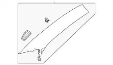 F-MOLDING 85512204 GM