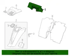 F-MOLDING 84883218 GM