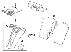 F-MOLDING 84883218 GM