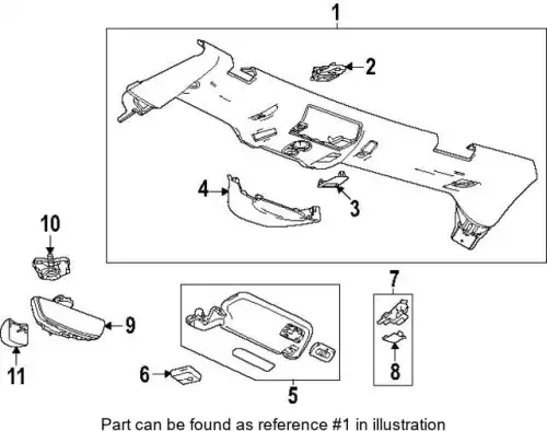 F-MOLDING 85621494 GM