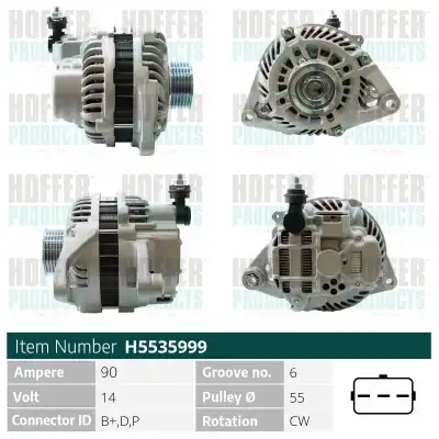 Генератор HOFFER H5535999