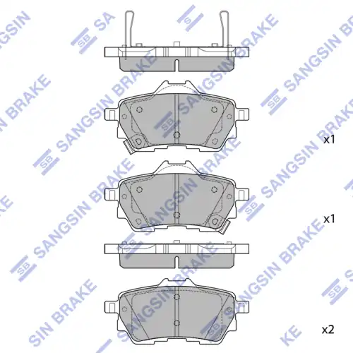 ПРУЖИНА ПОДВЕСКИ SP2758 SANGSIN