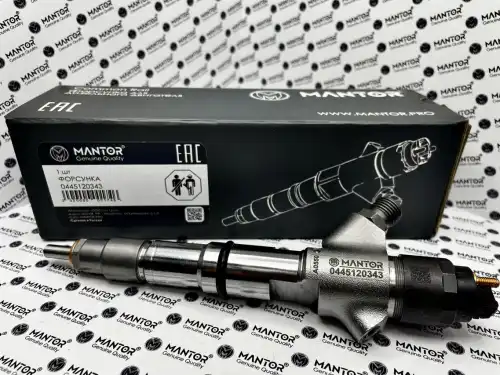 Форсунка SHAANXI Евро-4 WEICHAI Engine (WP10) 0445120343 MANTOR