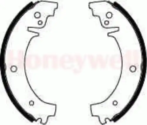 Тормозные колодки барабанные BENDIX 361278B