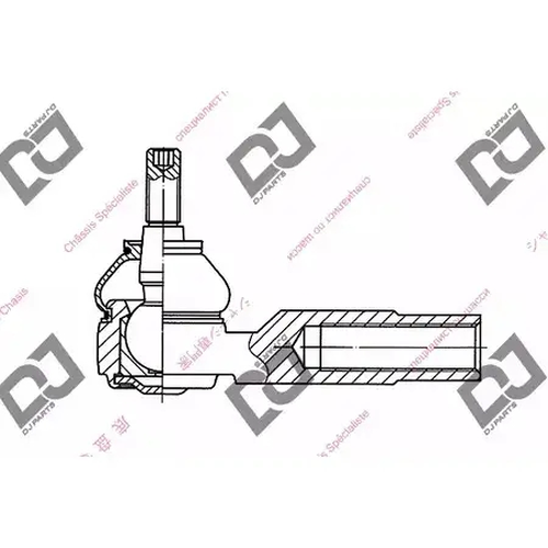 Рулевой наконечник DJ PARTS DE1203