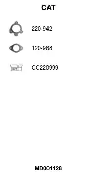 Катализатор MD001128 FA1