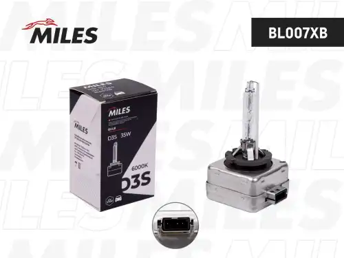 Автолампа MILES BL007XB