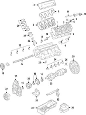 Прокладка ГБЦ GMC 19301790