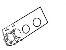 Прокладка ГБЦ BUICK 12637785