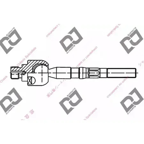 Рулевая тяга DJ PARTS DR1154