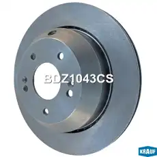 Тормозной диск KRAUF BDZ1043CS ,