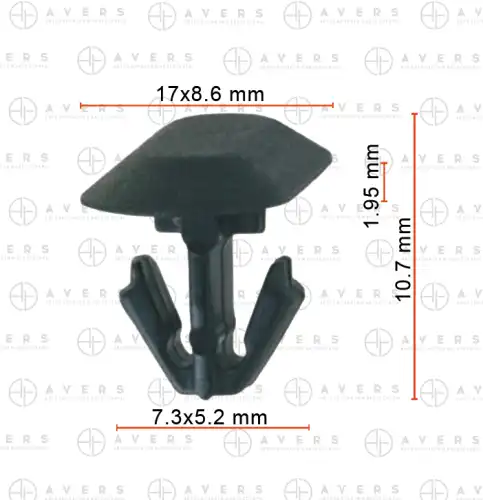 Клипса 6990E0 AVERS