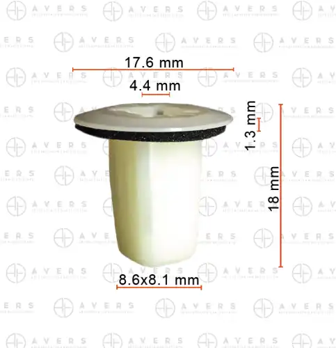 Крепеж 0128100231 AVERS