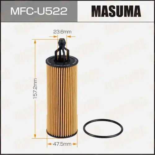 Фильтр масляный MASUMA MFCU522