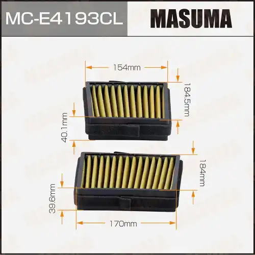 Салонный фильтр MASUMA MCE4193CL