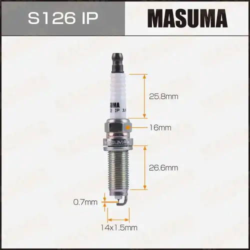 Свеча зажигания MASUMA S126IP