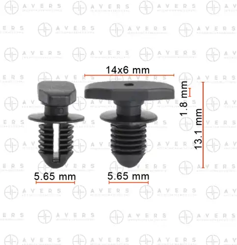 3D0823717 Крепеж AVERS