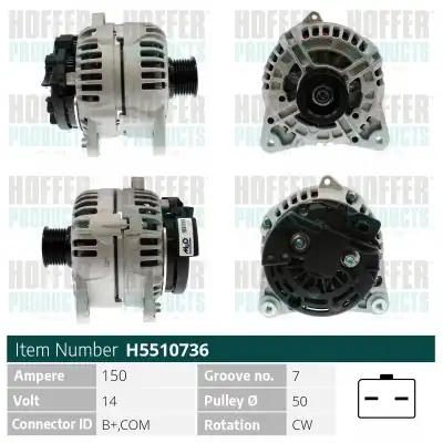 Генератор HOFFER H5510736
