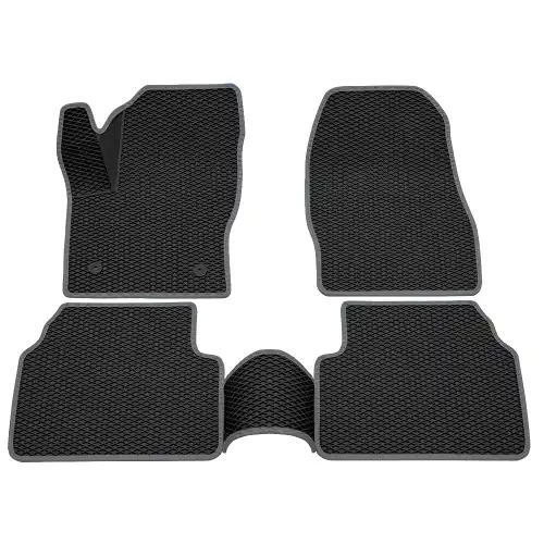 Коврики в салон REZKON 9216020102 Ford Kuga 2012-2019 4 шт., серый черный